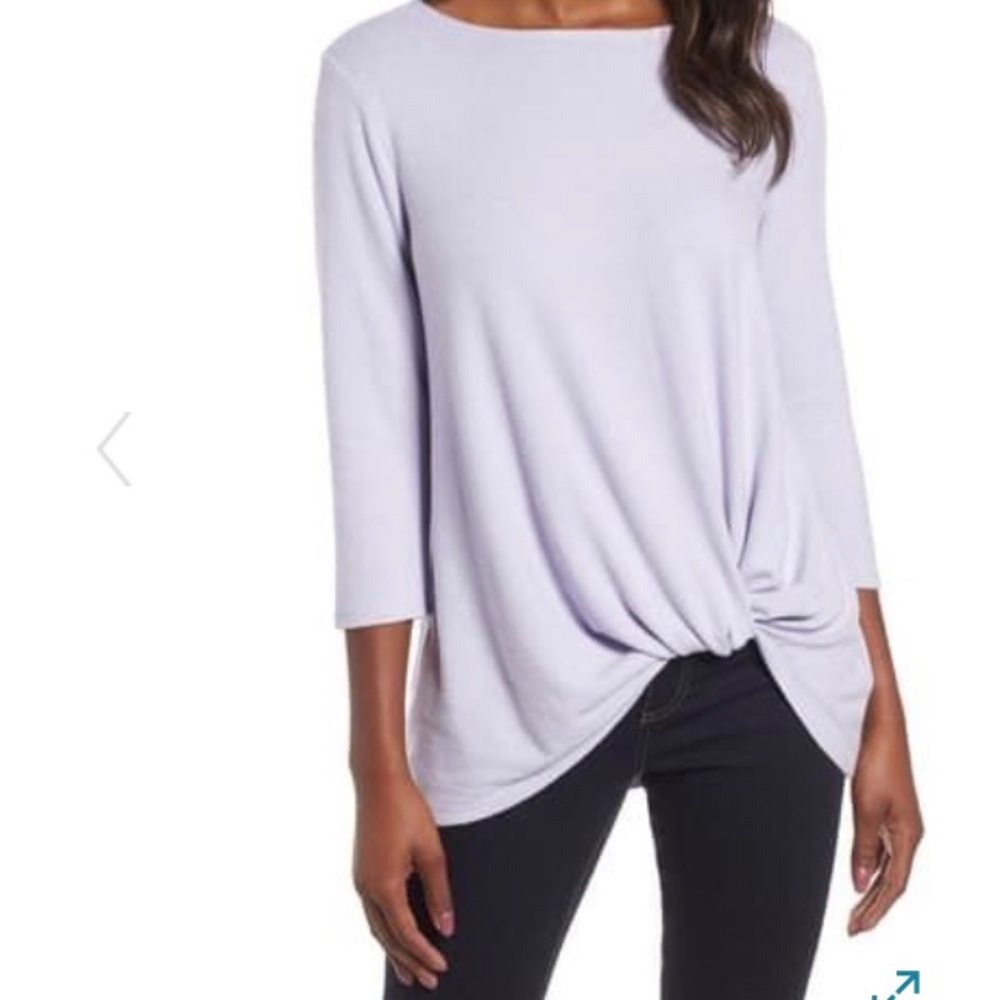 NWT Gibson Twist Top pullover